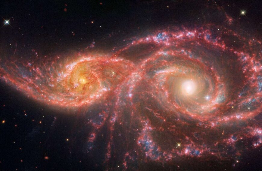 Yeux cosmiques : Hubble et James-Webb dévoilent des merveilles